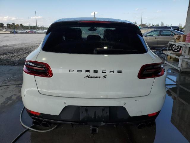 WP1AB2A56FLB67845 - 2015 PORSCHE MACAN S WHITE photo 6