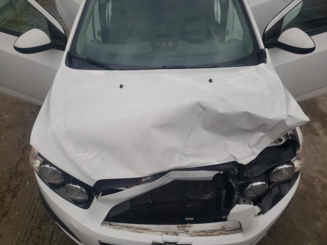1G1JA5SH6E4163777 - 2014 CHEVROLET SONIC LS WHITE photo 11