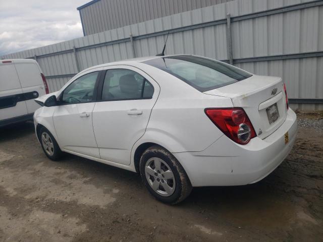 1G1JA5SH6E4163777 - 2014 CHEVROLET SONIC LS WHITE photo 2