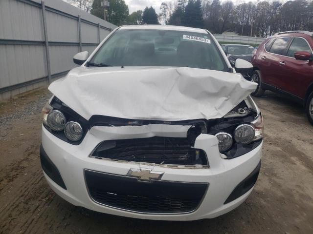 1G1JA5SH6E4163777 - 2014 CHEVROLET SONIC LS WHITE photo 5