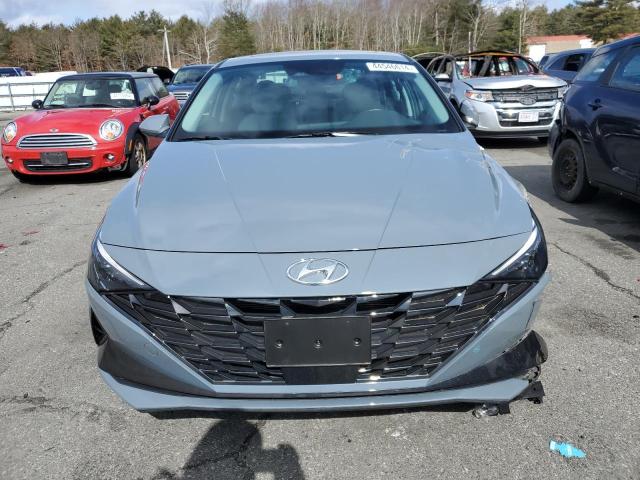 KMHLP4AG8NU303888 - 2022 HYUNDAI ELANTRA LIMITED GRAY photo 5