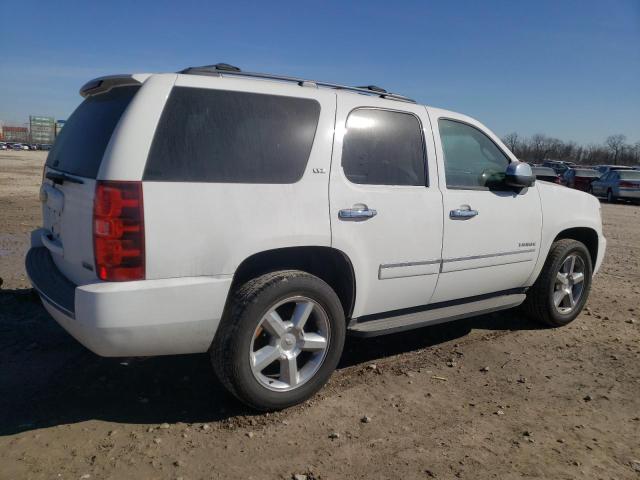 1GNSKCE09BR263381 - 2011 CHEVROLET TAHOE K1500 LTZ WHITE photo 3