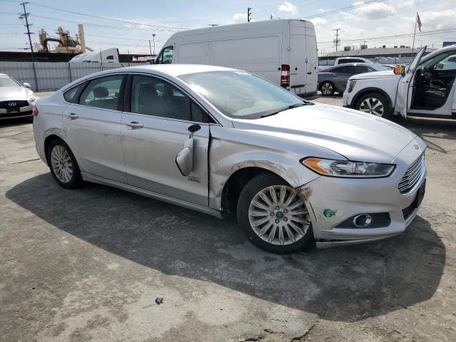 3FA6P0PU6ER256817 - 2014 FORD FUSION SE PHEV SILVER photo 4