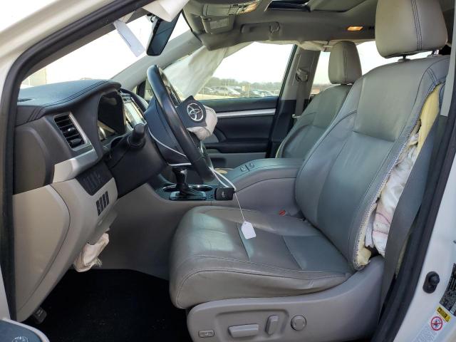 5TDKKRFH2GS504190 - 2016 TOYOTA HIGHLANDER XLE WHITE photo 7