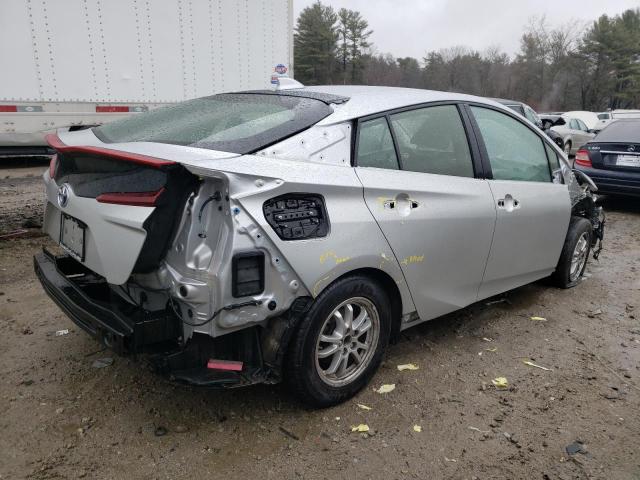 JTDKAMFP8M3171536 - 2021 TOYOTA PRIUS PRIM LE SILVER photo 3