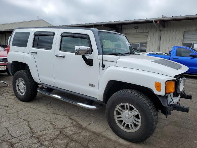 5GTEN13E098157359 - 2009 HUMMER H3 WHITE photo 4