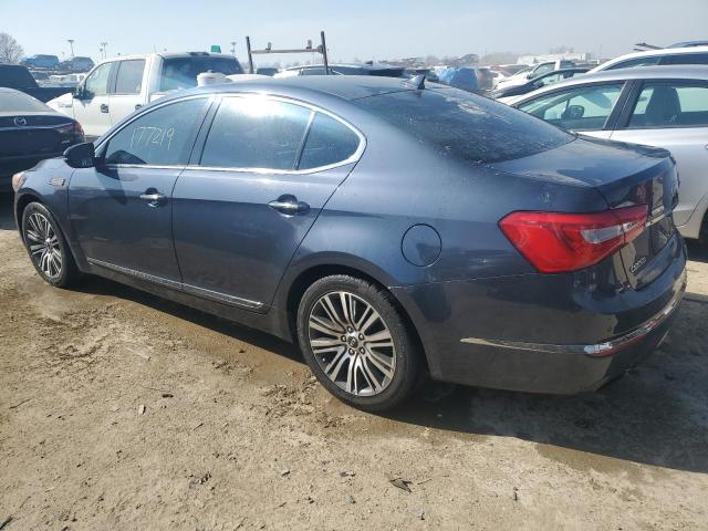 KNALN4D76E5128795 - 2014 KIA CADENZA PREMIUM GRAY photo 2