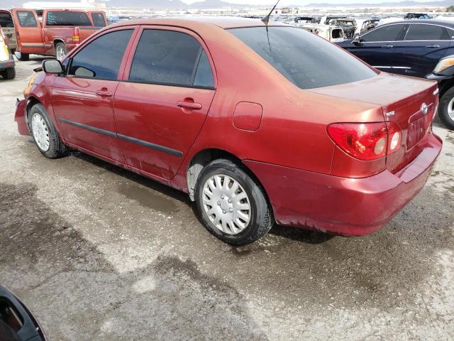 1NXBR32E47Z803837 - 2007 TOYOTA COROLLA CE RED photo 2