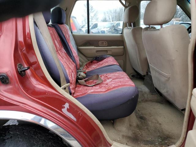 JN8AR05Y5TW013051 - 1996 NISSAN PATHFINDER LE 勃艮第红 照片 10