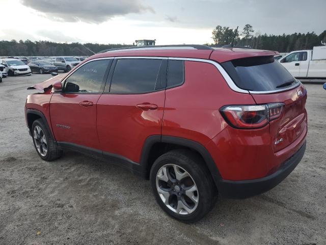 3C4NJDCBXKT753550 - 2019 JEEP COMPASS LIMITED RED photo 2