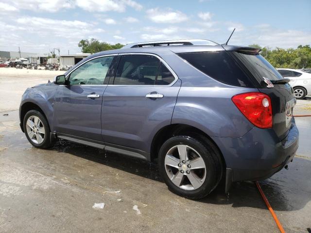 2GNALFEK0D6367123 - 2013 CHEVROLET EQUINOX LTZ BLUE photo 2