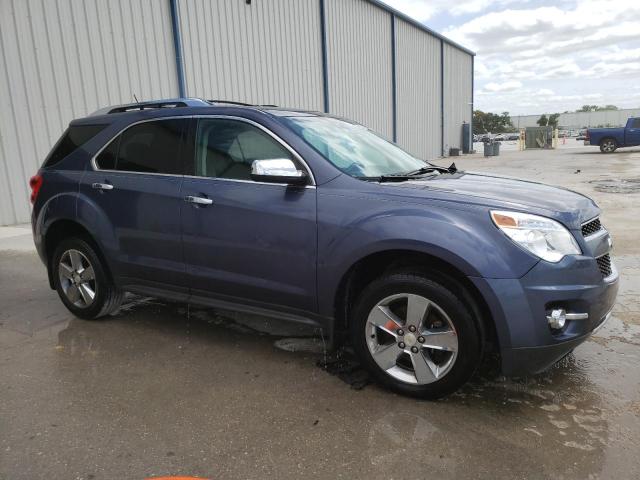 2GNALFEK0D6367123 - 2013 CHEVROLET EQUINOX LTZ BLUE photo 4