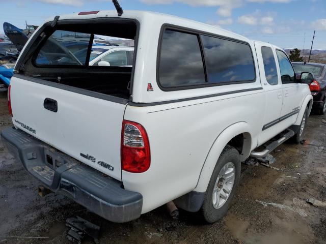 5TBBT44146S479631 - 2006 TOYOTA TUNDRA ACCESS CAB SR5 WHITE photo 3