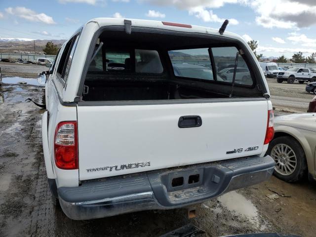 5TBBT44146S479631 - 2006 TOYOTA TUNDRA ACCESS CAB SR5 WHITE photo 6