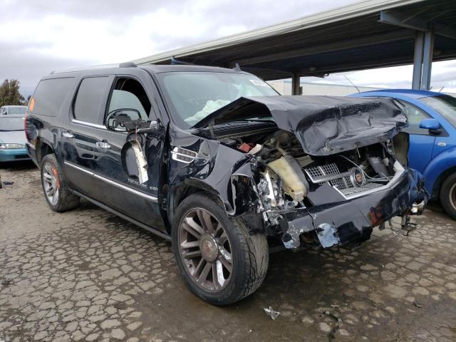 1GYS4KEF1ER183444 - 2014 CADILLAC ESCALADE ESV PLATINUM შავი ფოტო 4