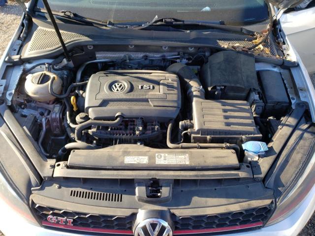 3VW447AU7GM001067 - 2016 VOLKSWAGEN GTI S/SE SILVER photo 11