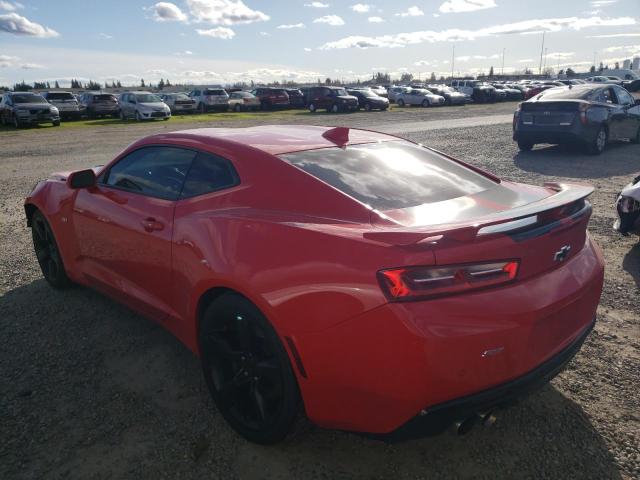 1G1FG1R75G0148272 - 2016 CHEVROLET CAMARO SS RED photo 2