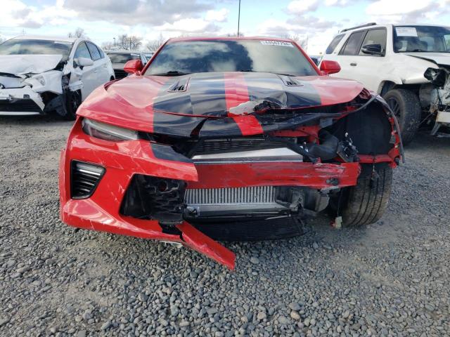 1G1FG1R75G0148272 - 2016 CHEVROLET CAMARO SS RED photo 5