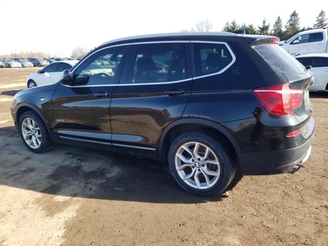 5UXWX9C56D0D07665 - 2013 BMW X3 XDRIVE28I BLACK photo 2