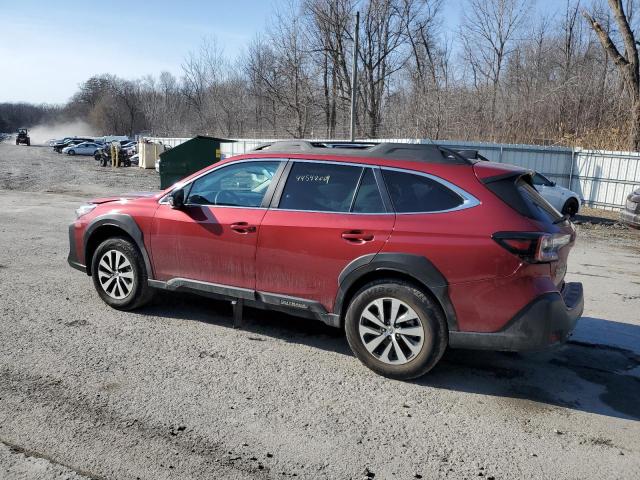 4S4BTADCXR3148898 - 2024 SUBARU OUTBACK PREMIUM RED photo 2