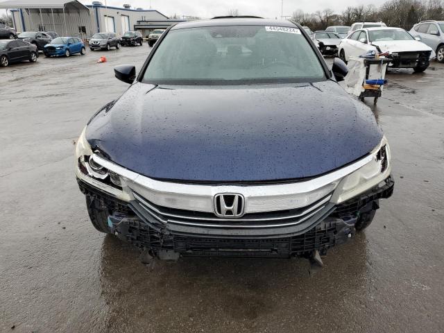 1HGCR2F45GA030061 - 2016 HONDA ACCORD LX BLUE photo 5