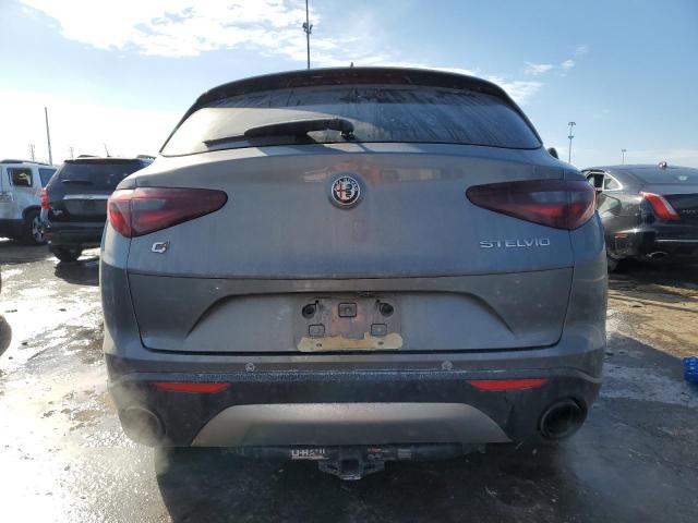 ZASPAKBN1K7C52373 - 2019 ALFA ROMEO STELVIO TI SILVER photo 6