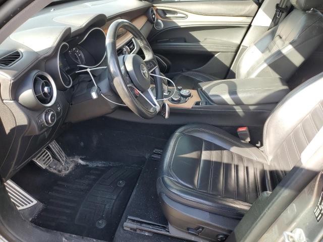 ZASPAKBN1K7C52373 - 2019 ALFA ROMEO STELVIO TI SILVER photo 7