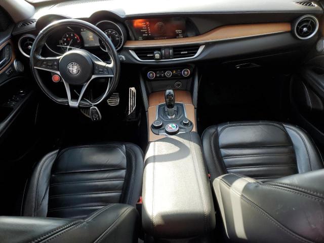 ZASPAKBN1K7C52373 - 2019 ALFA ROMEO STELVIO TI SILVER photo 8