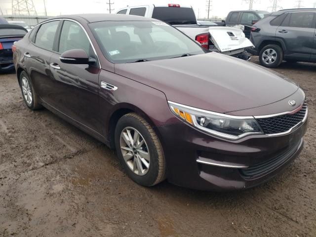 5XXGT4L36GG029966 - 2016 KIA OPTIMA LX BURGUNDY photo 4