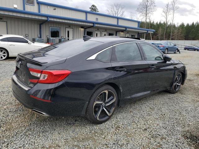 1HGCV2F31NA017789 - 2022 HONDA ACCORD SPORT BLACK photo 3