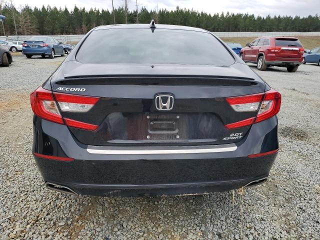 1HGCV2F31NA017789 - 2022 HONDA ACCORD SPORT BLACK photo 6