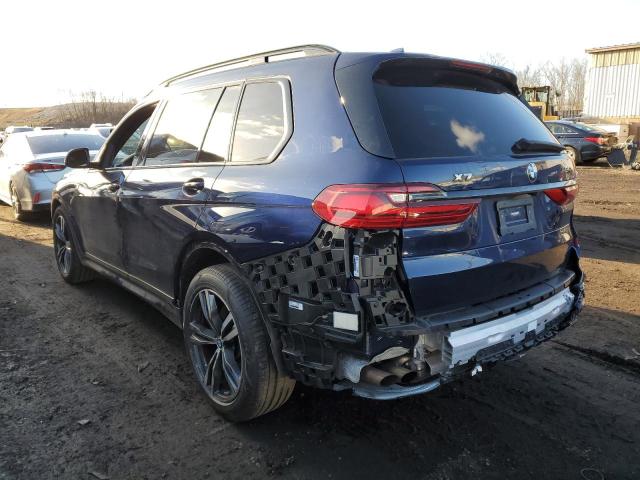 5UXCX6C05N9M69013 - 2022 BMW X7 M50I BLUE photo 2