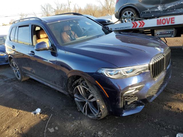 5UXCX6C05N9M69013 - 2022 BMW X7 M50I BLUE photo 4