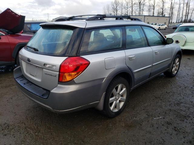 4S4BP62C077320916 - 2007 SUBARU OUTBACK OUTBACK 2.5I LIMITED SILVER photo 3