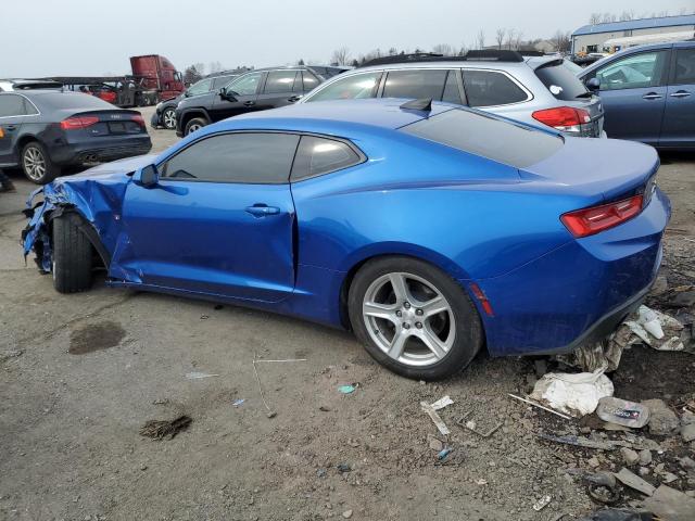 1G1FA1RX3H0133370 - 2017 CHEVROLET CAMARO LS BLUE photo 2