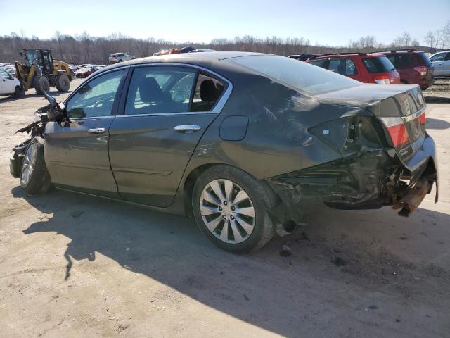 1HGCR2F78DA102098 - 2013 HONDA ACCORD EX GRAY photo 2