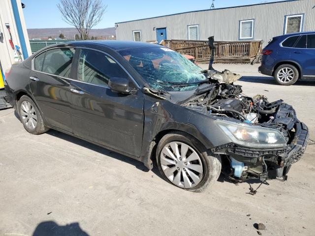 1HGCR2F78DA102098 - 2013 HONDA ACCORD EX GRAY photo 4