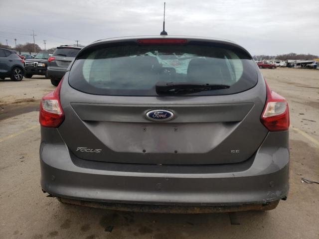 1FADP3K28EL131802 - 2014 FORD FOCUS SE GRAY photo 6