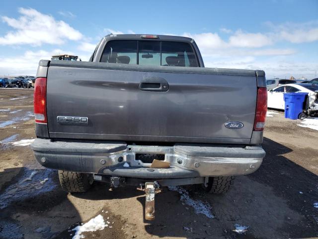 1FTSX21P06ED96857 - 2006 FORD F250 SUPER DUTY GRAY photo 6