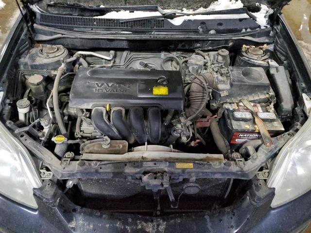 2T1KR32E54C830123 - 2004 TOYOTA COROLLA MA XR BLACK photo 11