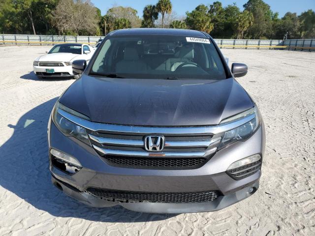 5FNYF5H56HB027313 - 2017 HONDA PILOT EXL GRAY photo 5