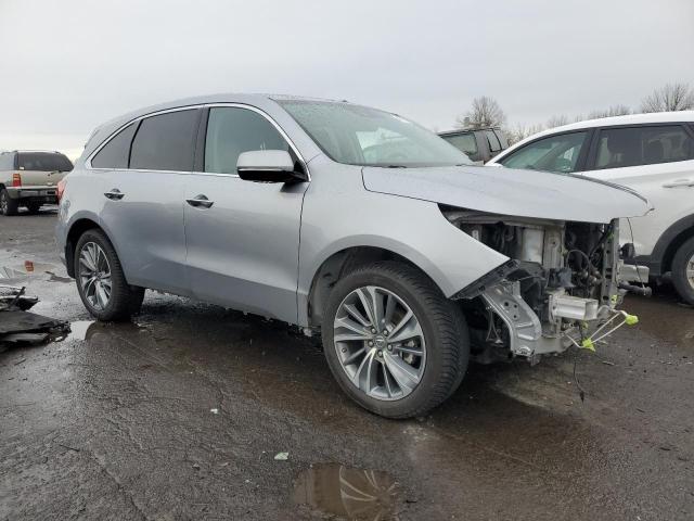 5FRYD4H51HB009297 - 2017 ACURA MDX TECHNOLOGY SILVER photo 4