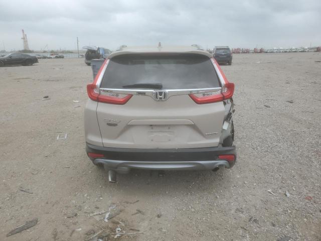 5J6RW1H96HL012009 - 2017 HONDA CR-V TOURING TAN photo 6