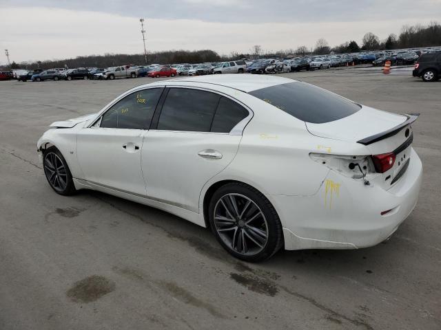 JN1BV7AR0FM407918 - 2015 INFINITI Q50 BASE WHITE photo 2