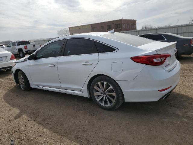 5NPE34AF1FH022043 - 2015 HYUNDAI SONATA SPORT WHITE photo 2