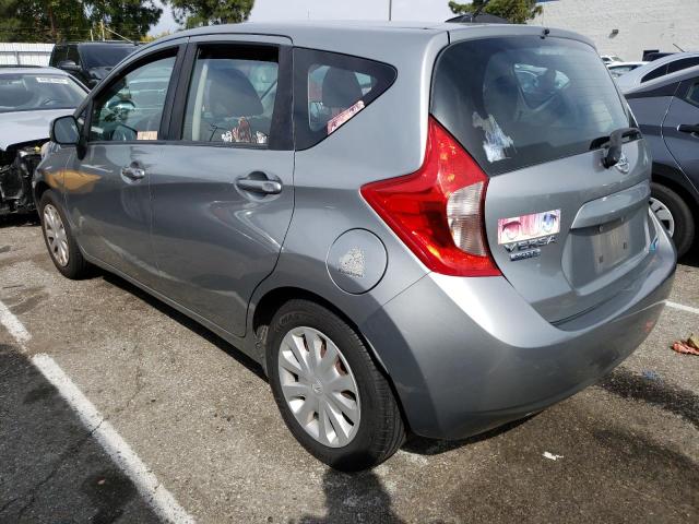 3N1CE2CPXEL393814 - 2014 NISSAN VERSA NOTE S SILVER photo 2