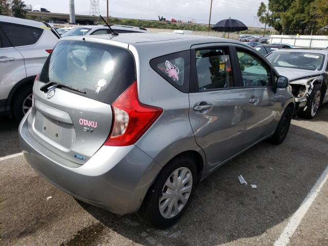 3N1CE2CPXEL393814 - 2014 NISSAN VERSA NOTE S SILVER photo 3