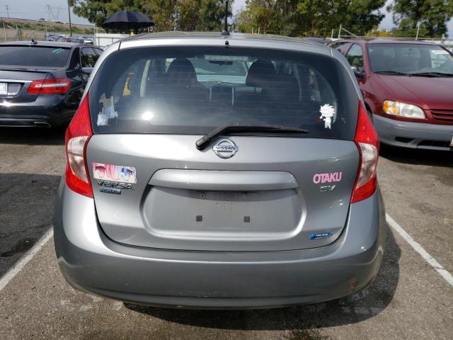 3N1CE2CPXEL393814 - 2014 NISSAN VERSA NOTE S SILVER photo 6