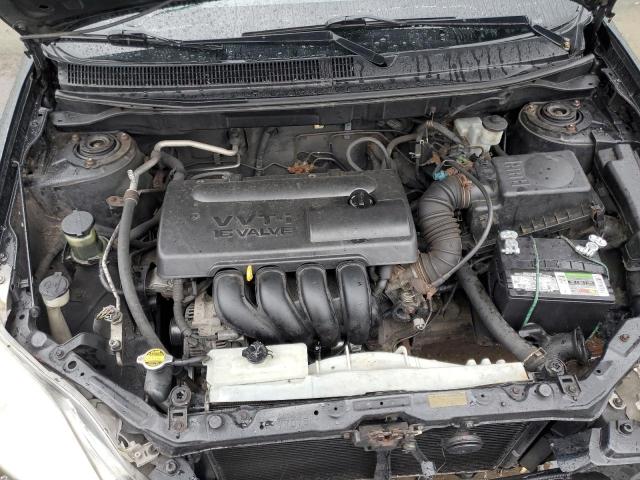 2T1KR32E63C143697 - 2003 TOYOTA COROLLA MA XR BLACK photo 11