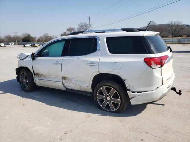 1GKKNPLS1HZ128047 - 2017 GMC ACADIA DENALI WHITE photo 2